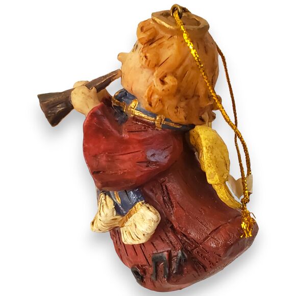 Lot of 3 VTG Angel Ornaments & Figurines Dept 56 Cabbage Patch Folk Art Kitsch - Picture 5 of 16